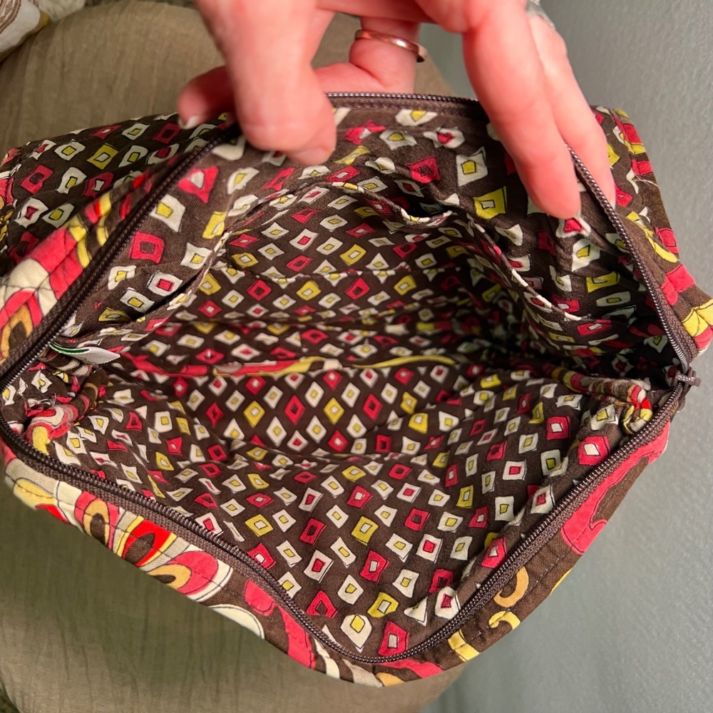Vera Bradley Puccini Crossbody Messenger Bag retired pattern Boho Whimsigoth - Picture 6 of 11